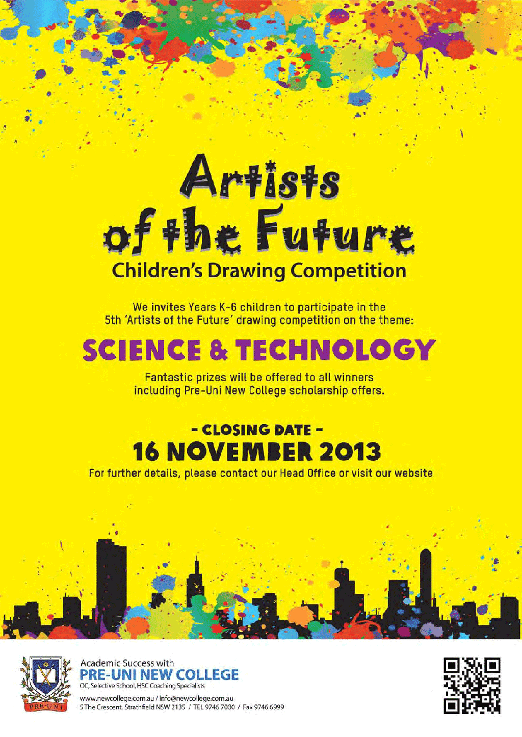 Cyberschool The 6th "Artists of the Future" Drawing Competition