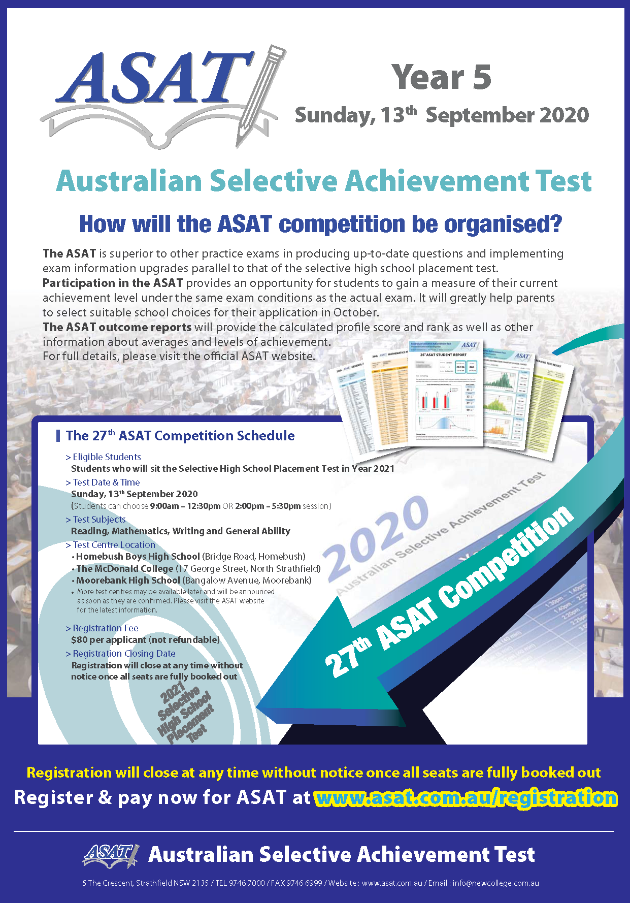 Cyberschool - The 27th ASAT - 13th September 2020